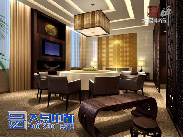 上?，F代新中式會(huì )所裝修效果圖